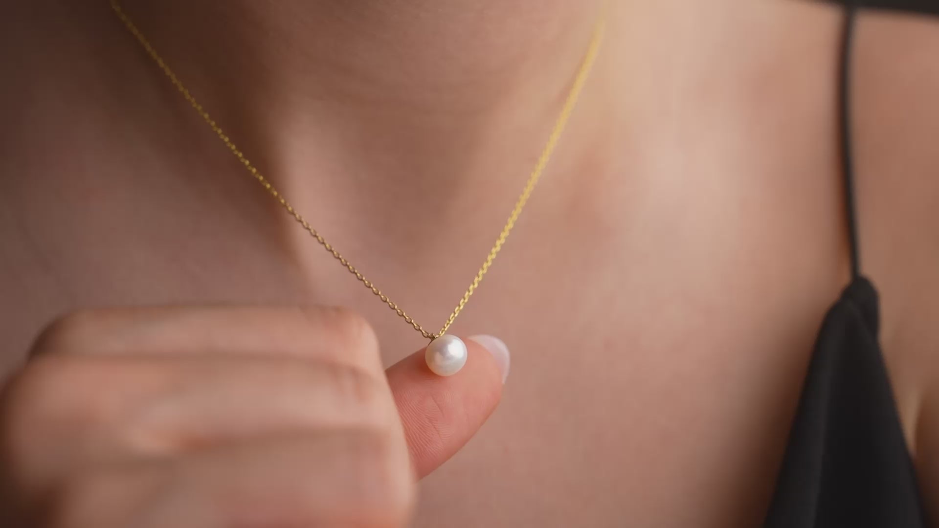 Video of Opal Pendant Necklace, handmade by Artizian